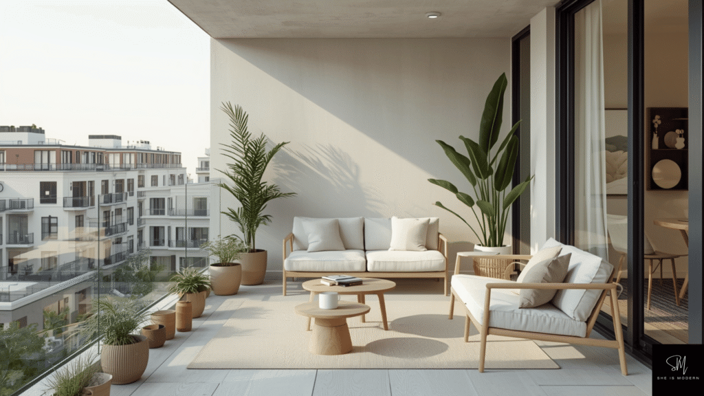 Minimalist Small Balcony Decor Ideas