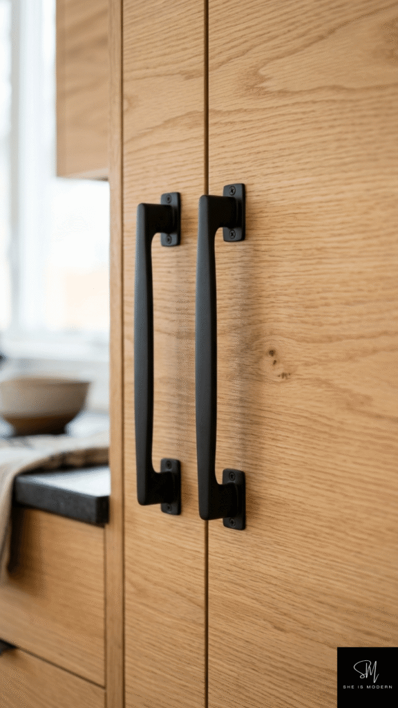 5. Matte Black Hardware Accents