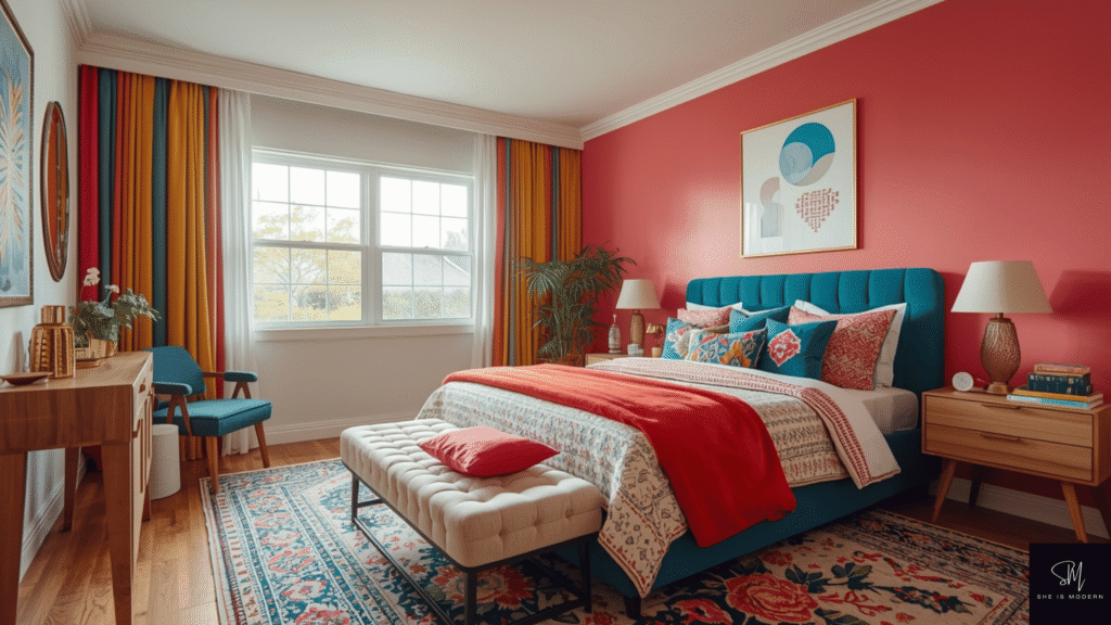 Colorful Bedroom Ideas That Pop