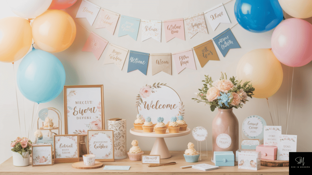 14 Cricut Baby Shower Ideas to Try