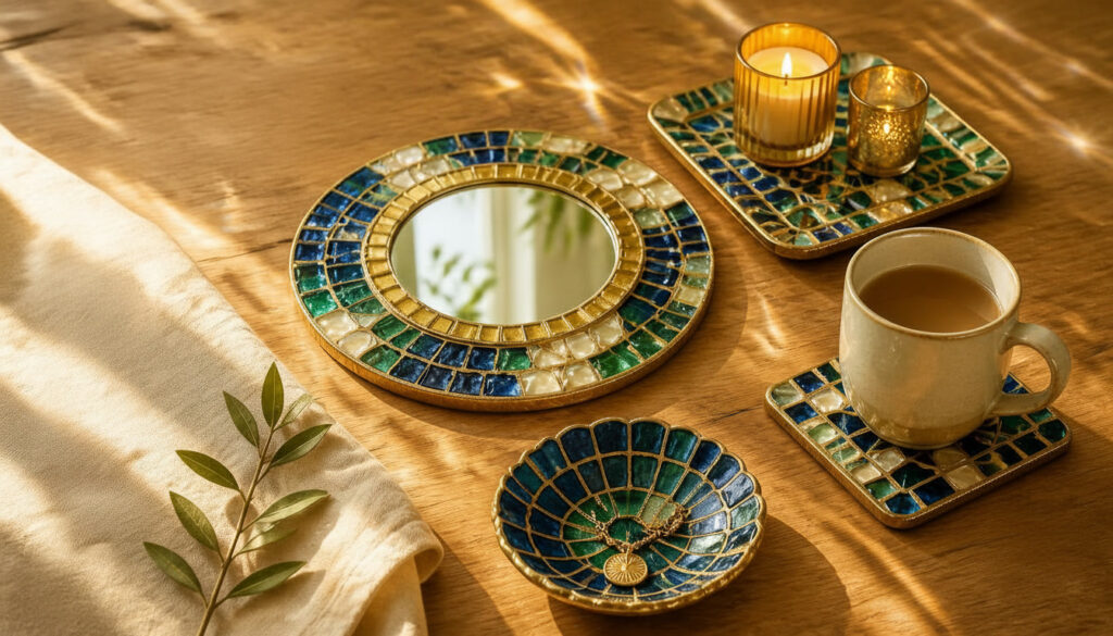 Glass Mosaic Tile Craft Ideas
