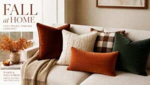15 Fall Pillow Covers That Set the Vibe
