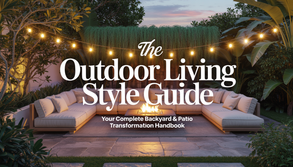 The Outdoor Living Style Guide cover